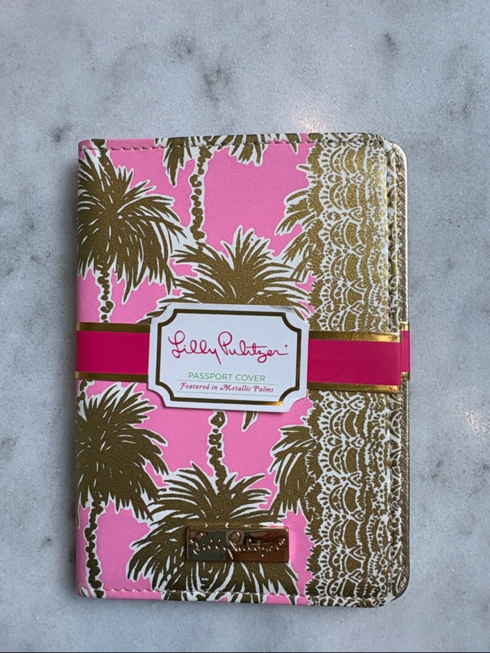 Lilly Pulitzer Pink & Gold Floral Gift Set with Multicolor Accents - Picture 3 of 4